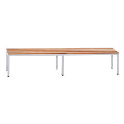 Cabinet cloakroom bench without superstructure.  W: 2000, D: 400, H: 420 (mm). Article code: 45-SBR200
