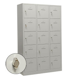 Casier armoire pour casques 15 portes (cadenas)