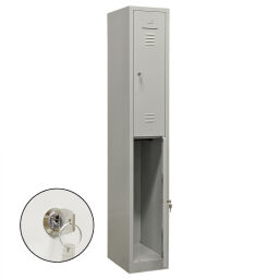 Cabinet locker cabinet 2 doors (cylinder lock) 45-WRC12-CS
