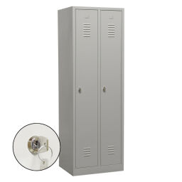 Cabinet locker cabinet 2 doors (cylinder lock) 45-WRC2-CS