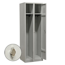 Casier 2 portes (cadenas)
