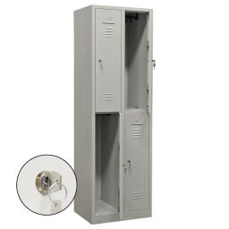 Cabinet locker cabinet 4 doors (cylinder lock) 45-WRC24-CS