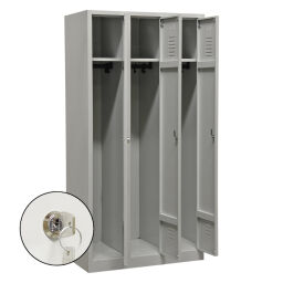 Cabinet locker cabinet 3 doors (cylinder lock) 45-WRC3-CS