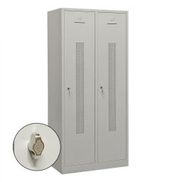 Casier 2 portes (cadenas)