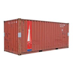 Container de stockage conteneur  matériel 20 ft. A-qualité Occasion