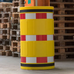 Protection guards Safety and marking impact protection column protection ø 620 mm, core 210x210 mm.  W: 620, H: 1100 (mm). Article code: 5030120