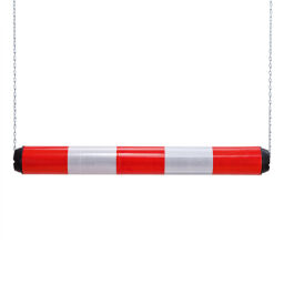 Barriers Safety and marking height limiter incl. chain (2m).  W: 950, H: 100 (mm). Article code: 5030224997