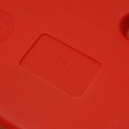 Thermocontainer Rollbehälter Zubehör eutektischen Platte -3º C.  L: 480, B: 280, H: 35 (mm). Artikelcode: 52-KE