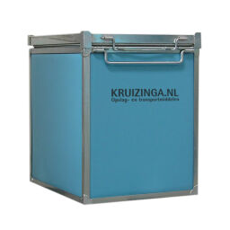 Transport container insulated transport container stackable