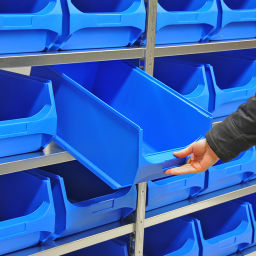 Storage bin plastic combination kit EXTENSION including 24 storage bins.  W: 1000, D: 500, H: 2000 (mm). Article code: 55-AANB-1M60W
