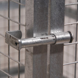Mesh Stillages fixed construction stackable lockable Custom built.  L: 1200, W: 800, H: 2000 (mm). Article code: 99-5657