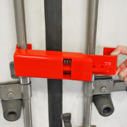 Container accessories container lock .  L: 280, W: 115, H: 100 (mm). Article code: 58-DL-080-142