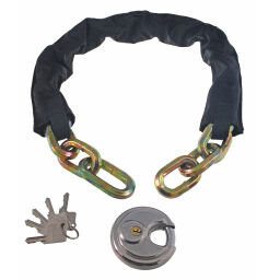 Safe accessories chain lock anti-theft chain with discus padlock