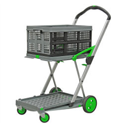 Platformwagens magazijnwagen platformwagen clax cart volledig inklapbaar