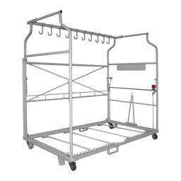 Furniture roll container roll cage custom build stackable