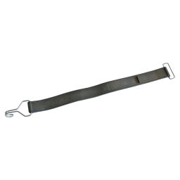 Cargo lashings retaining strap with 1 hook rubber .  L: 480, W: 40,  (mm). Article code: 70SBR-22