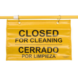 Cleaning safety signs safety markings warning sign