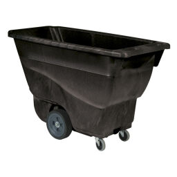 Waste and cleaning transport trolley