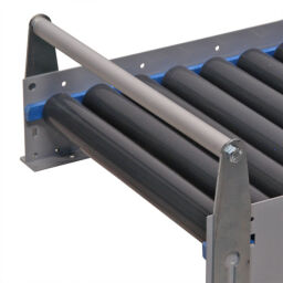Roller conveyor accessories end stop high.  W: 468,  (mm). Article code: 80-ES-H