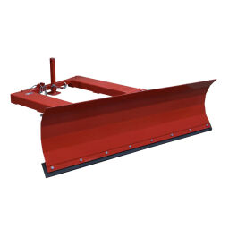 Snow clearing equipment forklift snowplow fixed with rubber scrape list.  W: 1800, H: 500 (mm). Article code: 91-135TA2793