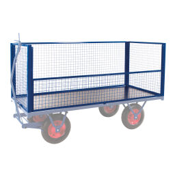 Transport trolley accessories steel fence 4 items New