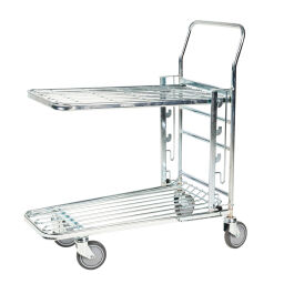 Cash and carry carts warehouse trolley kongamek cc cart loading area from mesh