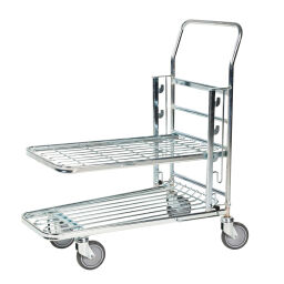 Chariot roulant Kongamek Chariot cc plate-forme ,  grillagé