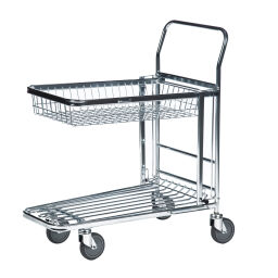 Warehouse trolley Kongamek cc cart loading area from mesh New