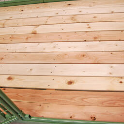 Pallet stacking frames foldable construction stackable A7 Module