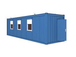 Conteneur conteneur- accommodation 30 ft..  L: 9120, L: 2435, H: 2591 (mm). Code d’article: 99STA-30FT-30AC