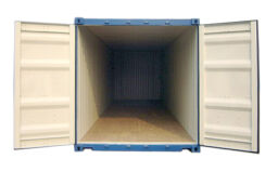 Container Materialcontainer 40 Fuß Vermietung.  L: 12192, B: 2438, H: 2591 (mm). Artikelcode: H99STA-40FT
