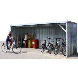 Container shelter open front.  L: 3100, W: 2300, H: 2380 (mm). Article code: 99-US10