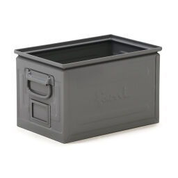 Storage bin steel all walls closed