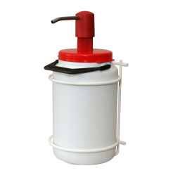 Distributeur de savon distributeur savon rack avec pompe, 3L 