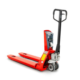 Transpalette manuel fourche standard 1150 mm avec système de pesée Bluetooth 