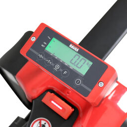 Electric pallet truck lifting height 90-195 mm 