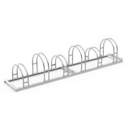 Cycle racks bike rack 6-piece, single-sided 