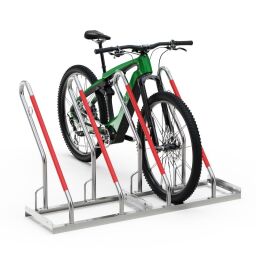 Fahrradständer 4-teilig, einseitig 