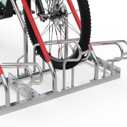 Cycle racks bike rack 4-piece, single-sided 