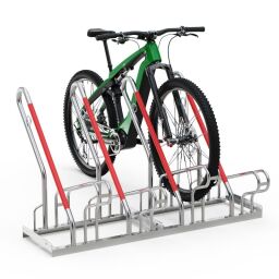 Fahrradständer 6-teilig, einseitig 