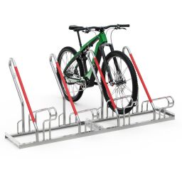 Fahrradständer 4-teilig, einseitig 