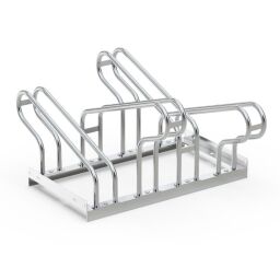 Cycle racks bike rack 4-piece, double-sided 