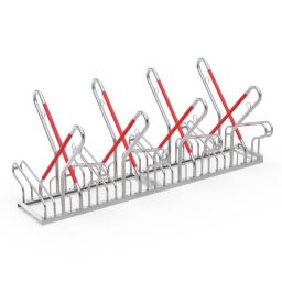 Cycle racks bike rack 8-piece, double-sided 