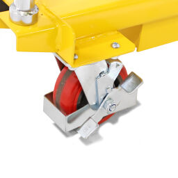 Chariot à plate-forme élévatrice barre de pousser, compact