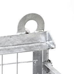 Construction fixe caisse grillagée caisse-palette à structure fixe une seule vanne d'un seul côté Sur mesure