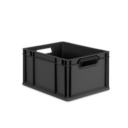 Euronorm stacking bins stackable