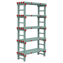 Plastic rack Euro rack modular