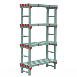 Kunststoffregale Eurostelle modular