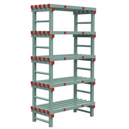Kunststoffregale Eurostelle modular