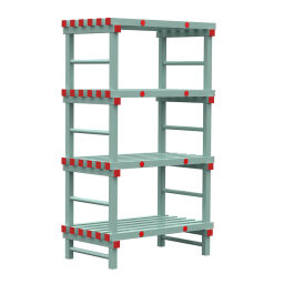 Rayonnage en plastique eurostelle modulaire
